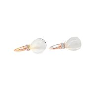 Pendientes Lucos Mujer in Plata Quarzo ESCO C83-BIANCO - ESCO C83-BIANCO